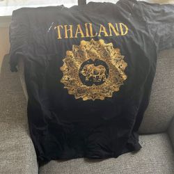 Black “Thailand” Shirt 