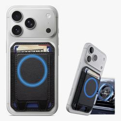 Magnetic wallet for iphone