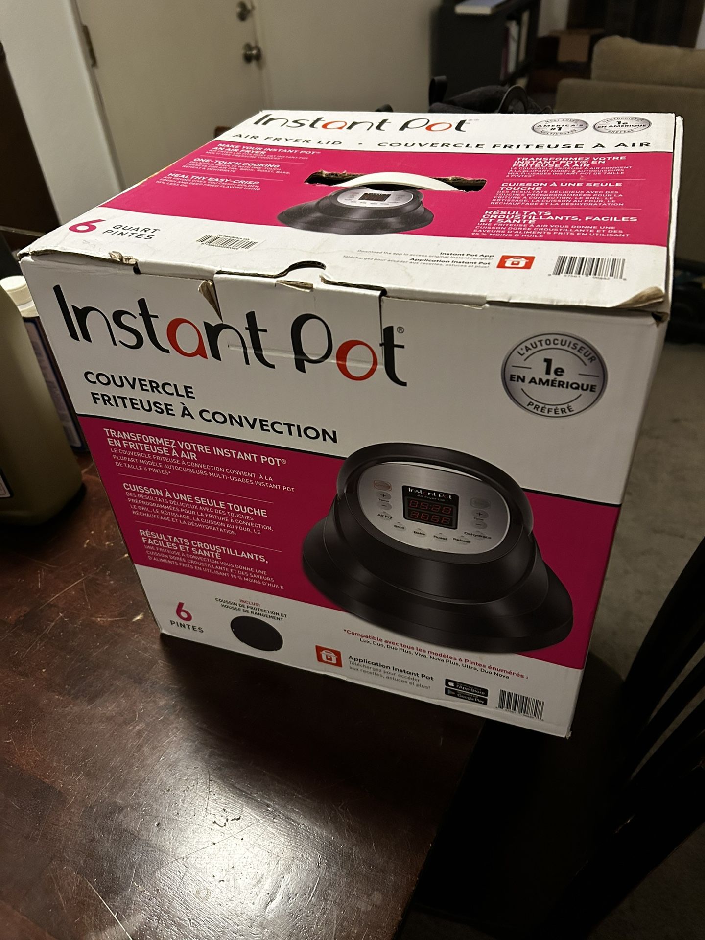 Air Fryer Insta Pot Attachment