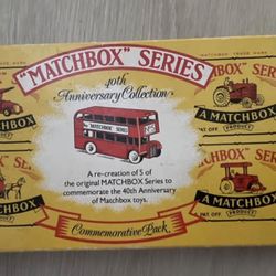 Match Box Cars 40th Anniversary Collection 5 Pack