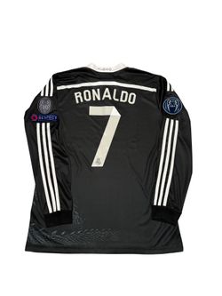 Real Madrid UCL 2014 Ronaldo #7 Yohji Yamamoto Black Dragon