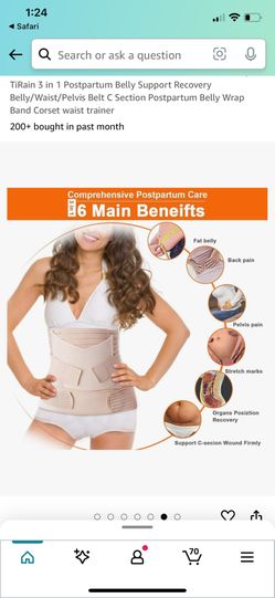 3 Piece Postpartum Belly Band/ Postpartum Wrap Never Used