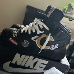 Nike AF1 mid supreme sz 8