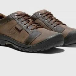 Keen Mens Hiking Shoes Low Top Brown 7.5 Sneakers