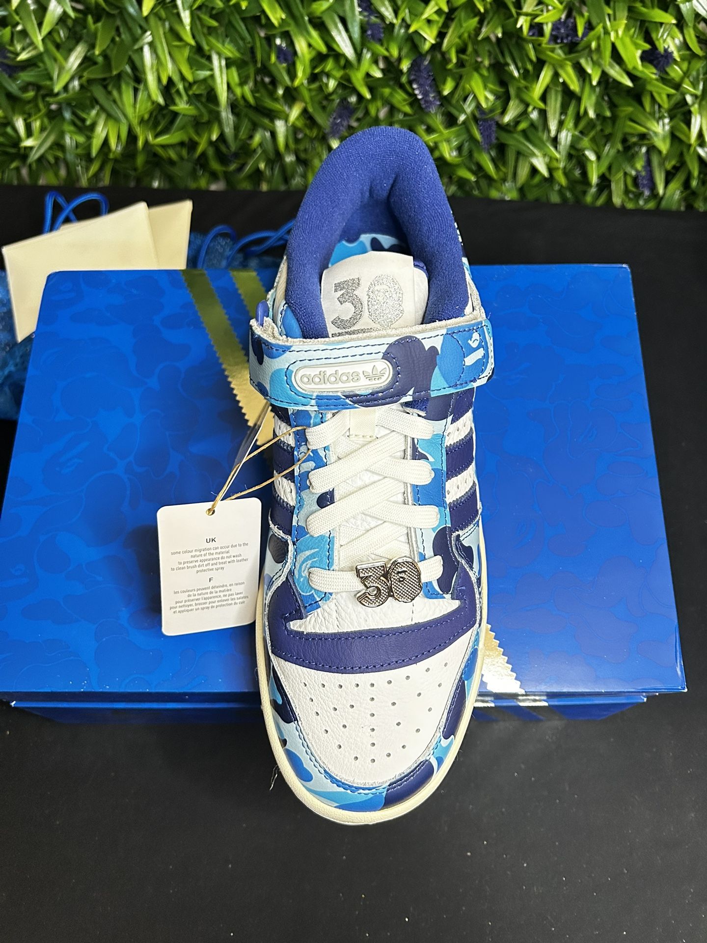 Adidas BAPE 30th Anniversary Blue 8.5
