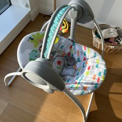 Bright Starts Portable Swing