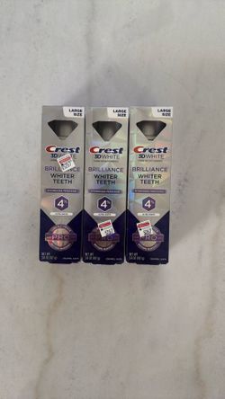 Crest 3D White Brilliance Whiter Teeth 3.8oz