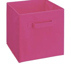 Green, Blue, Coral, Fushia And  Baby Blue Cubeicals Storage Fabric Drawer 