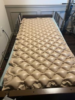 Semi-Electric Hospital Bed + Air Mattress – Excellent Condition