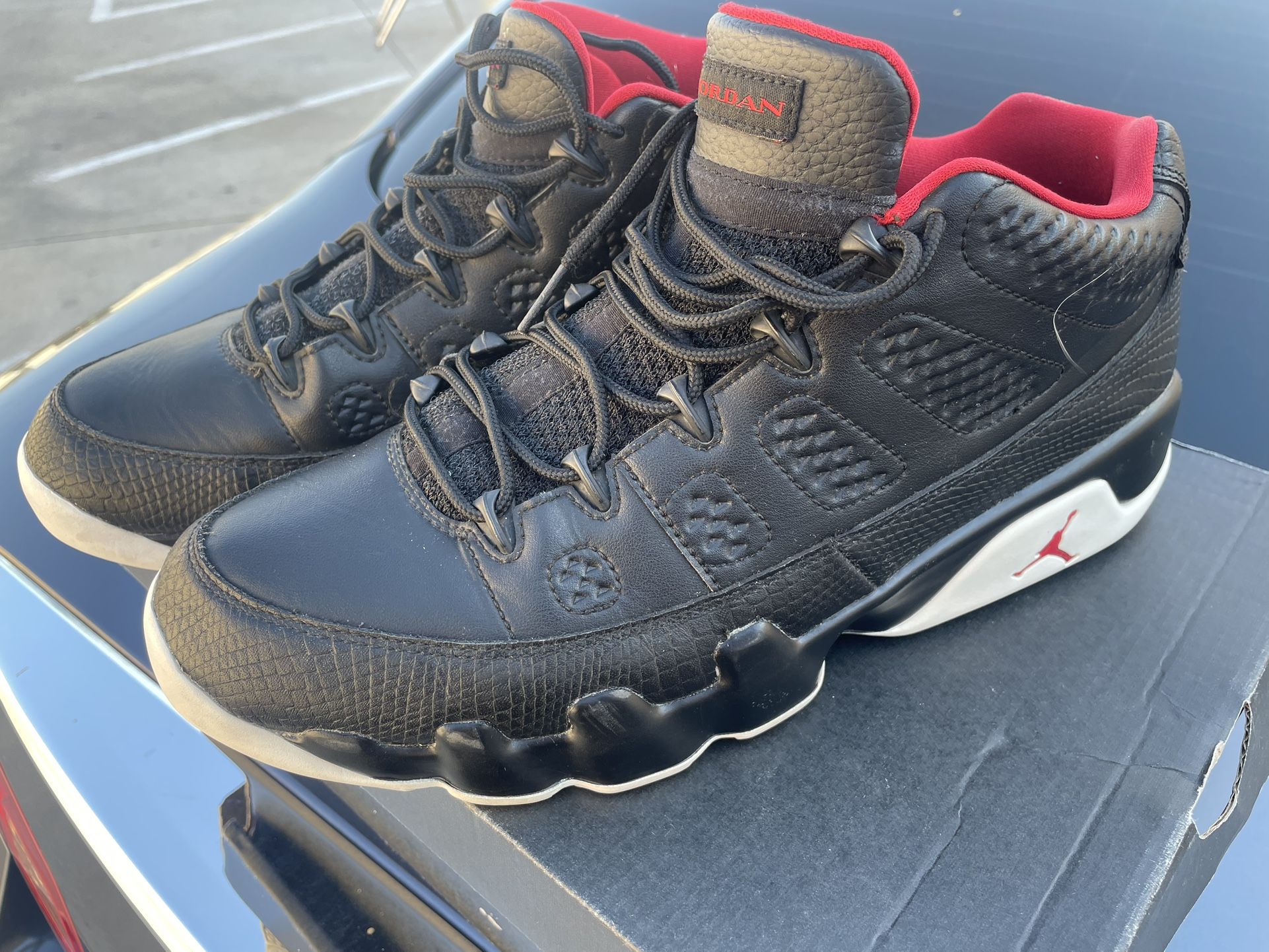 Jordan 9 Low Snakeskin Size 10.5