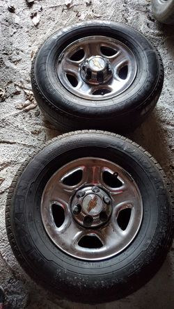 Set of Wheels and tires