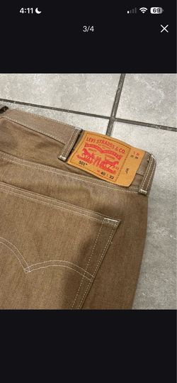 501s brown khaki color brand new