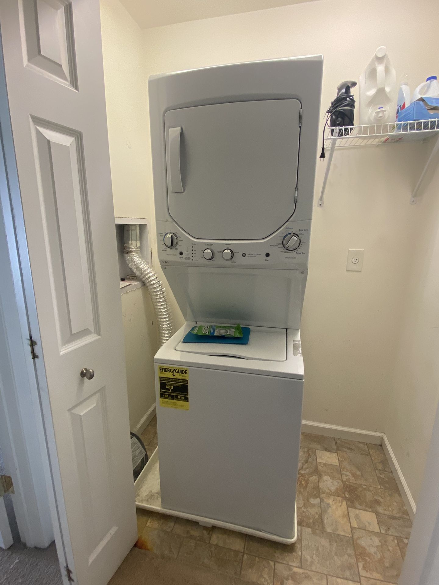 Stacked Washer And Dryer 