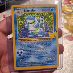 Blastoise  pokemon card