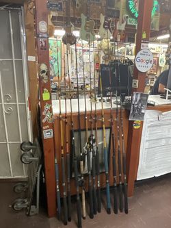 Miscellaneous Fishing Rods $25-$100