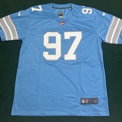 Aidan Hutchinson Detroit Lions Blue Jersey