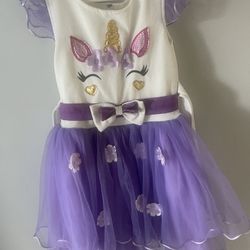 Girls Unicorn Dress