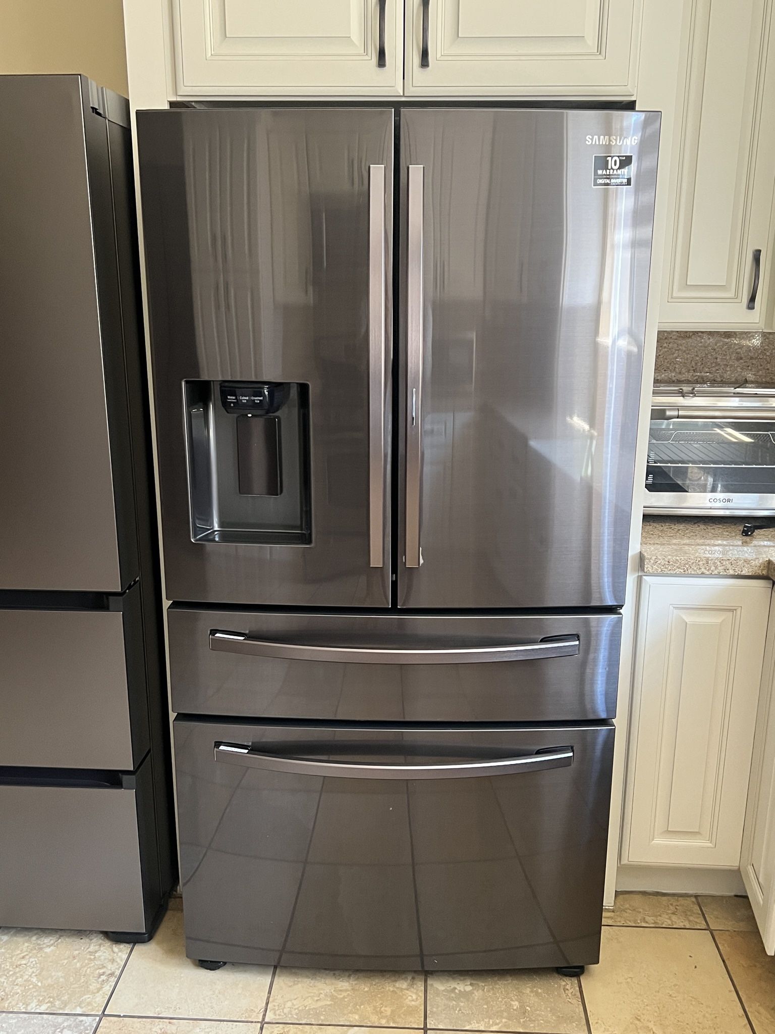 3 refrigerators and freezer for sale 