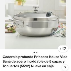 Hermosa Cazuela De Vida San De 12 Cuartos