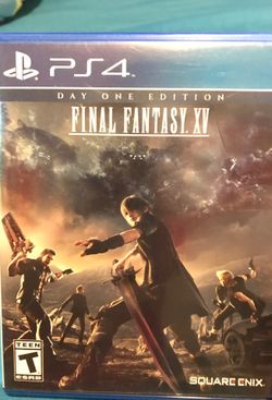 Final fantasy 15 PS4 (open for trades. Looking. For switch games.)