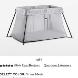 Baby Bjorn Travel Crib/ Pack And Play/ Bed