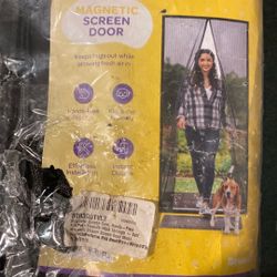 Magnetic Screen Door NEW IN BAG