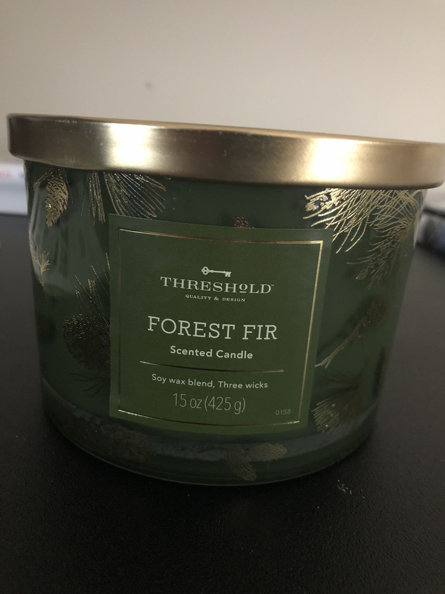 Threshold 3 Wick Forest For Candle 15 Oz. NEW