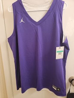 Purple Air Jordan reversible women's jersey