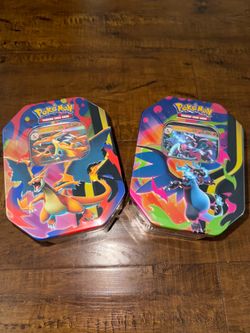 Pokemon Mega Charizard EX Tins