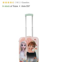 Frozen Hardside Carry On Spinner Luggage 