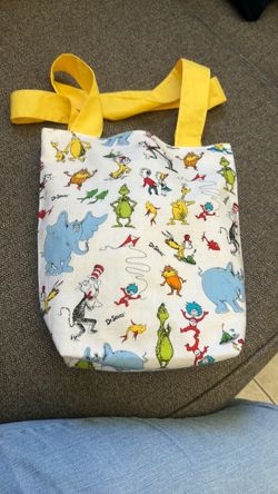 Dr Seuss tote bag