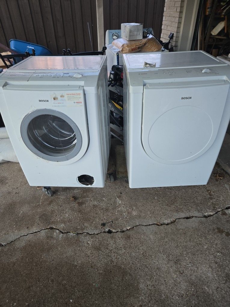 Bosch Nexxt Series Washer & Dryer