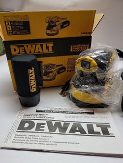 BRAND NEW IN BOX!!! DEWALT ORBITAL CORDIN SANDER.