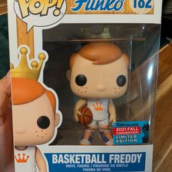 Funko Pop basketball Freddy #182 Vaulted Figure