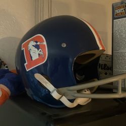Vintage Pewee Denver Bronco Helmet
