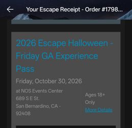 Two tickets escape Halloween