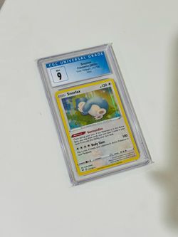 CGC mint 9 Snorlax