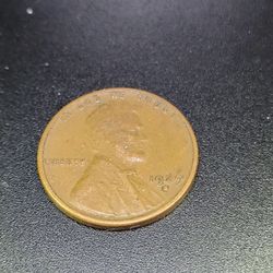 1929 S Wheat Penny Error 
