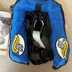 DOG Self-Inflating Life Jacket  Size  S  XS