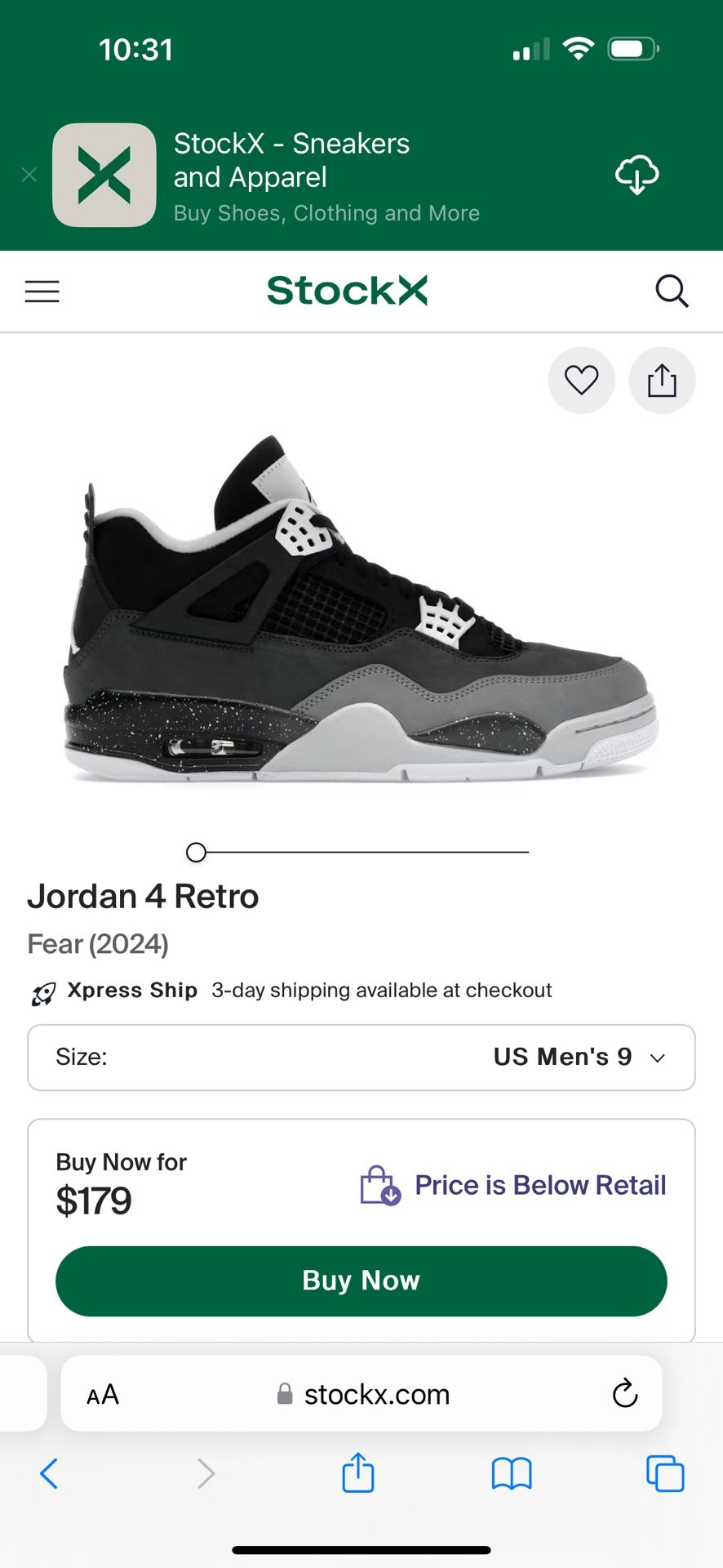 Jordan Retro 4
