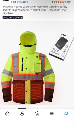 Heated safety vest—brand new