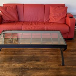 Glass Coffee Table End Table Set