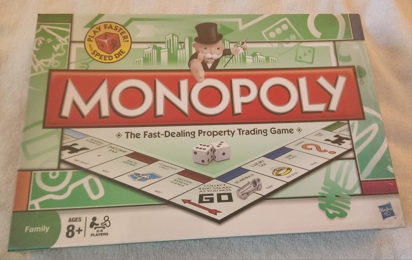 Monopoly Speed Die Edition (Sealed New)