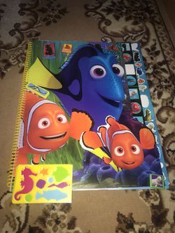 Finding Nemo/ Finding Dory sticker/coloring giant book
