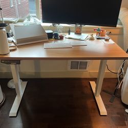 Standing desk with cable management [moving out]