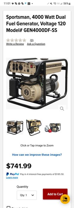 Sportsman Generator 4000 Watt