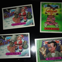 Garbage pail kid cards