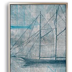 Canvas Prints Wall Art Sailboats Set Of 3