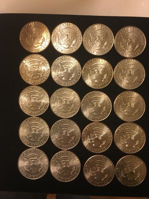 Nifc Kennedy Half Dollar P D Partial Set 20 Coins For Sale In
