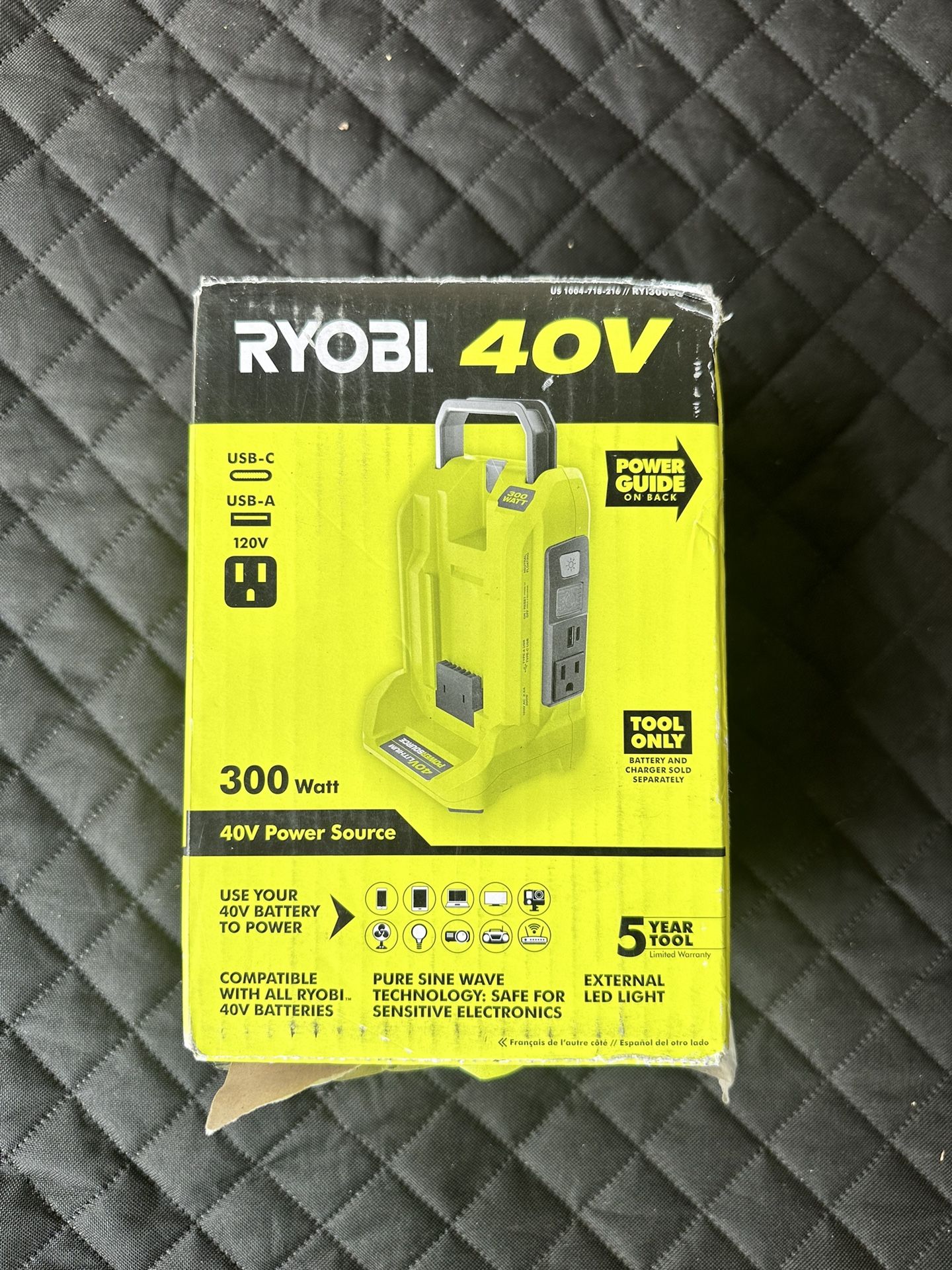 Ryobi 4V 300W Power Source